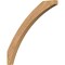 Ekena Millwork 3 1/2"W x 42"D x 42"H Thorton Smooth Knee Brace, Western Red Cedar BRC04X42X42THR00SWR - alternate 1